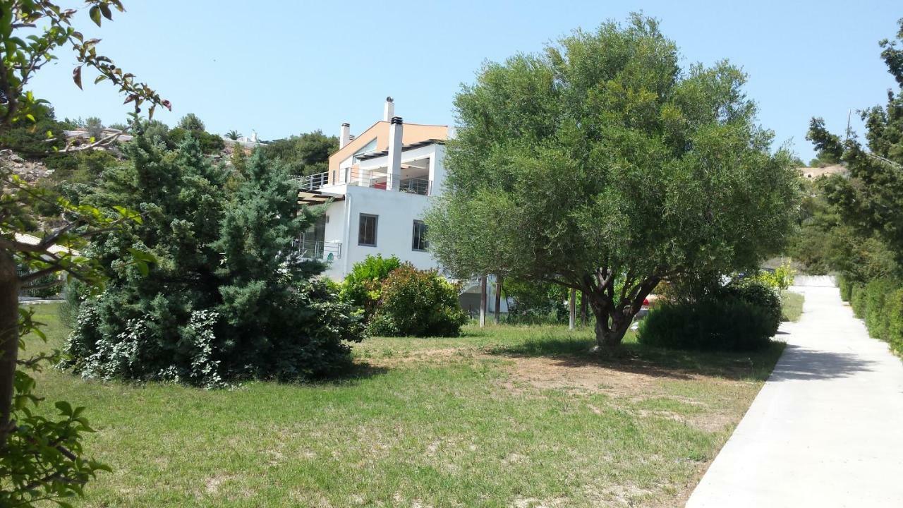 Beautiful House By The Sea,Loutraki Skaloma. Villa Luaran gambar
