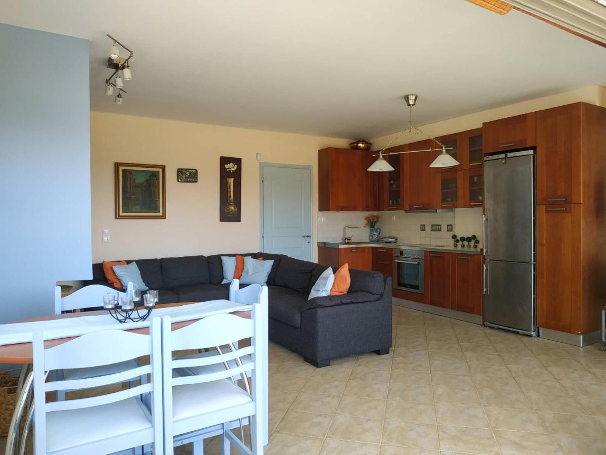 Beautiful House By The Sea,Loutraki Skaloma. Villa Luaran gambar